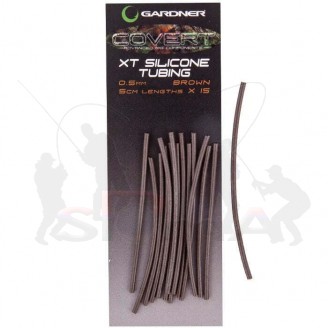 Gardner  Hadičky úzké Covert XT Silicone Tubing 0,5mm/15x5cm|Grey