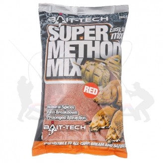 Bait-Tech krmítková směs Super Method Mix Red 2 kg