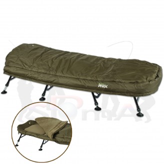 Giants fishing Lehátko + spací pytel Bedchair/Sleeping Bag System RWX